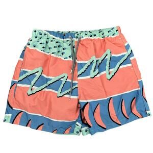 Boardies Retro Fresh Prince Board Shorts Swim Trunks Mens Size Large